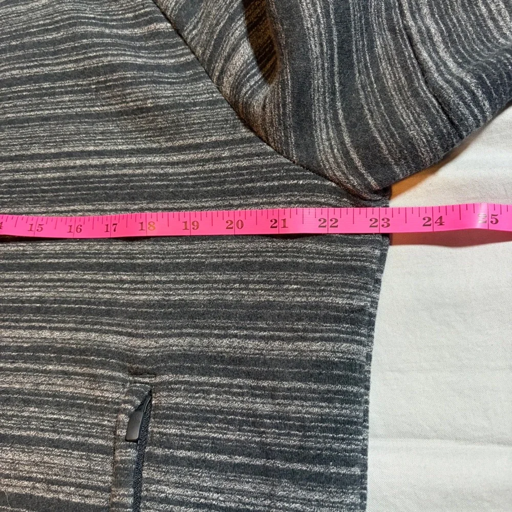 Adidas ID Stadium Full Zip Jacket Womens XL Grey‎ Space Dye CF0320 Athleisure